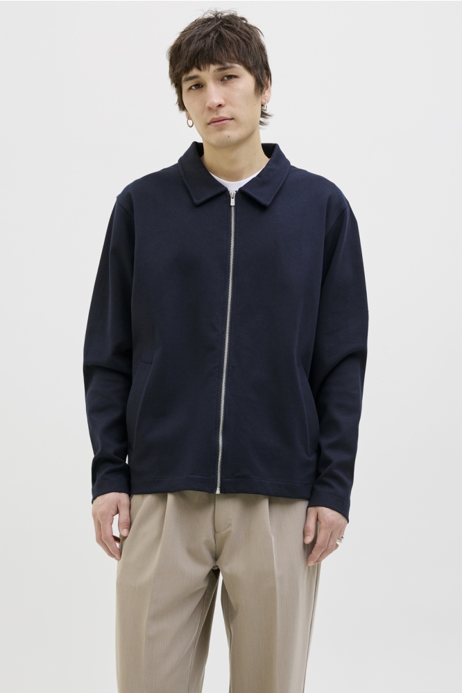 JPRBLAPETE SWEAT OVERSHIRT 12276047 NIGHT SKY